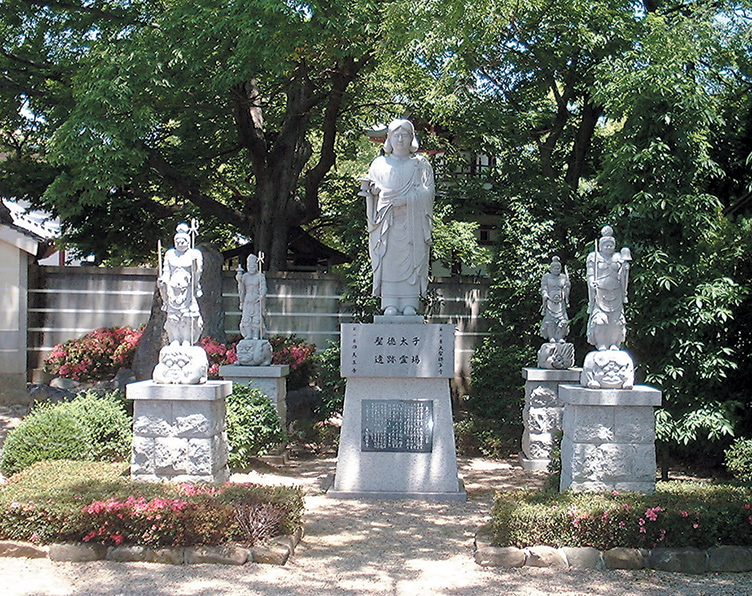 大将軍寺太子の像